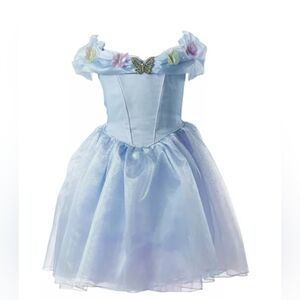 Cinderella kids dress costume live action dress girls size 4-6 Disney